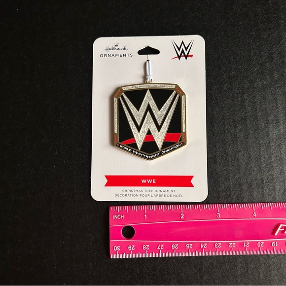 Hallmark Wrestling WWE Christmas Tree Ornament World Heavyweight Champion Decor - Picture 2 of 9
